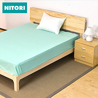 NITORI 素色 床罩 190cm*210cm 绿色