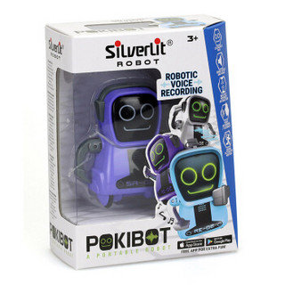 Silverlit 银辉 迷你口袋机器人儿童送礼语音对话电动遥控男生玩具