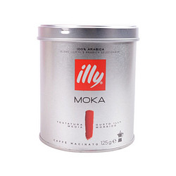 illy 意利 中度烘焙摩卡咖啡粉 125克 *5件