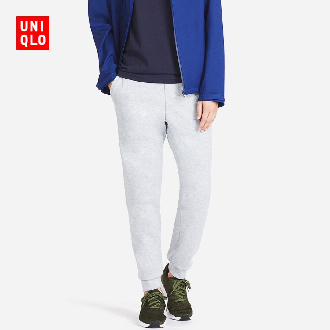 有型!保暖!关键只要99!UNIQLO 优衣库 BLOCKTECH 摇粒绒束脚裤 晒单