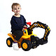 麦肯齐大号工程车户外玩具儿童滑行挖掘机可骑可坐挖掘机（电动款）608A+凑单品