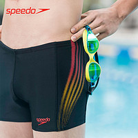 Speedo/速比涛 男子时尚抽象印花舒适抗氯 平角泳裤男