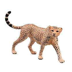 德国 Schleich 思乐 Wild Life系列 动物模型 仿真收藏 儿童玩具 野生动物 仿真模型 母猎豹玩具 SCHC14746 *2件