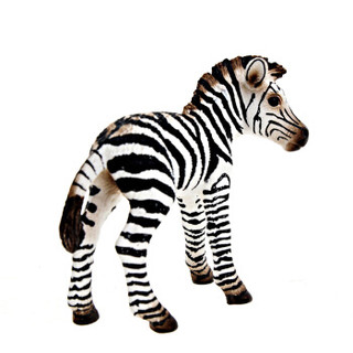 Schleich 思乐 野生动物 仿真模型 小斑马SCHC14393