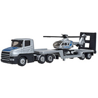 SIKU 仕高 汽车模型 平板拖车带直升机 SKUC1610 *3件 +凑单品
