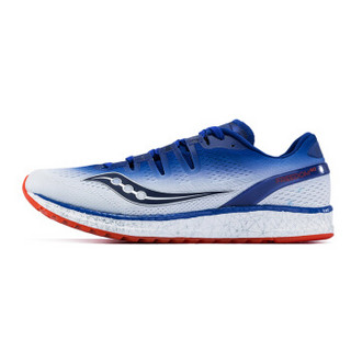 saucony 圣康尼 FREEDOM ISO 男士跑鞋 蓝/白 40.5
