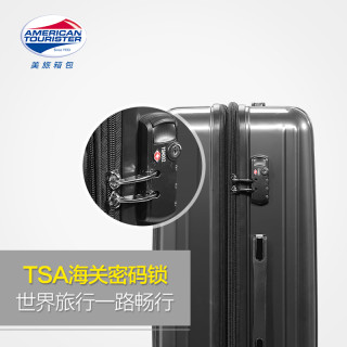 AMERICAN TOURISTER 美旅 男女商务行李箱静音万向轮TSA锁旅行箱大容量可扩展拉杆箱79B
