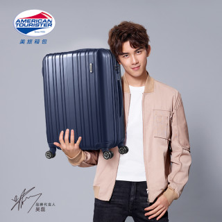 AMERICAN TOURISTER 美旅 男女商务行李箱静音万向轮TSA锁旅行箱大容量可扩展拉杆箱79B