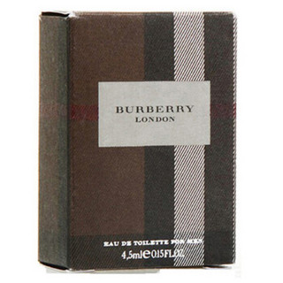 BURBERRY 博柏利 London for Men 伦敦 男士淡香水 EDT 4.5ml