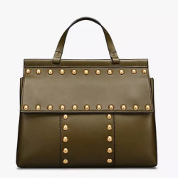 TORY BURCH 汤丽柏琦 T STUD SATCHEL 女士手提包