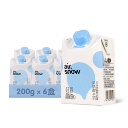 新希望 airsnow 轻爱轻质感 原味常温酸奶 200g 6盒