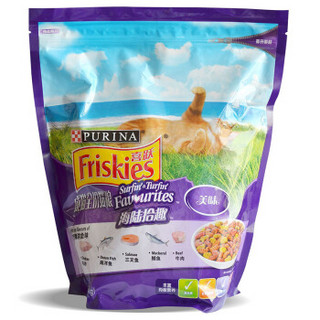 Friskies 喜跃 肉和海洋鱼味 成猫粮