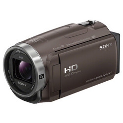 SONY 索尼 HDR-CX680 高清数码摄像机 5轴防抖 30倍光学变焦（棕色） 家用DV/摄影/录像