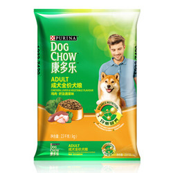 DOG CHOW 康多乐 鸡肉肝蔬菜 全犬种成犬粮 15kg *2件