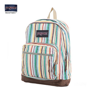 JANSPORT 杰斯伯 Right Pack 复刻系列 皮革底双肩包 TZR6 06E