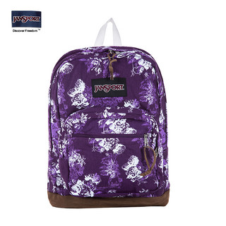 JANSPORT 杰斯伯 Right Pack 复刻系列 皮革底双肩包 TZR6 06E