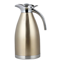 SIMELO 施美乐 印象京都系列 304不锈钢 保温壶 2.0L  香槟金