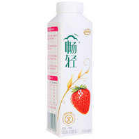 伊利 畅轻 风味发酵乳 燕麦+草莓酸奶 450g