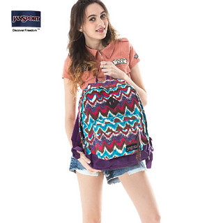 JANSPORT 杰斯伯 Super FX 复古学院风 帆布双肩包 T64Q 09A