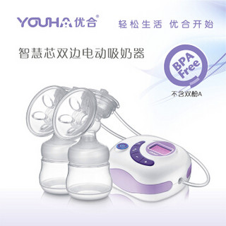 YOUHA 优合 YH-8004 双边电动吸奶器 蓝色