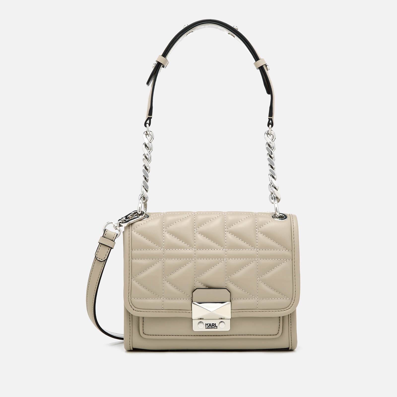 karl lagerfeld 卡尔·拉格斐 k/kuilted mini 女士单肩斜挎包