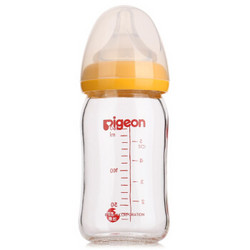 pigeon 贝亲 AA73 宽口径玻璃奶瓶160ml +奶瓶清洁剂400ml