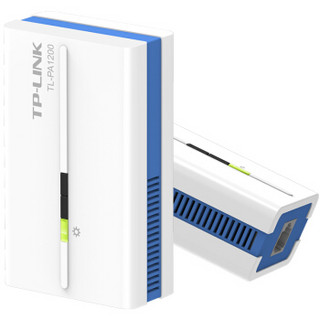 TP-LINK 普联 TL-PA1200套装 1200M 电力线适配器两只装 