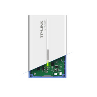 TP-LINK 普联 TL-PA1200套装 1200M 电力线适配器两只装 