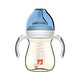 gb 好孩子 小饿魔系列 宽口径吸管PPSU奶瓶 240ml  *2件 +凑单品