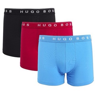 HUGO BOSS 50236732 男士平角内裤 3条装