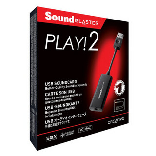 Creative 创新 Sound Blaster Play2 USB音乐声卡