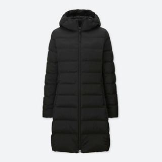 UNIQLO 优衣库 400714 女士高级轻型羽绒弹力连帽大衣