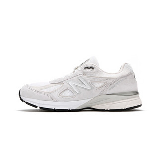 new balance 990V4 男士慢跑鞋 灰色 41.5