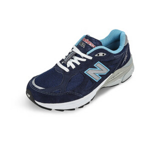 new balance 990V3 女士慢跑鞋 藏蓝色 40.5 B标准版