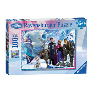 Ravensburger 睿思 平面纸拼图 100片装 冰雪奇缘永远的家人 105717