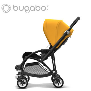 BUGABOO BEE5 婴儿推车 黄篷牛仔蓝座黑把红轮