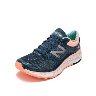 new balance Fresh Foam系列 1080V7 女士跑鞋 蓝色/粉色 39 D加宽版