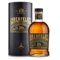 京东PLUS会员：Aberfeldy 艾柏迪 16年单一麦芽威士忌 700ml