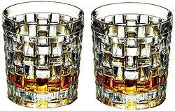 Nachtmann 奈赫曼 波萨诺瓦族系列395ml威士忌杯/水杯通用杯0092076-0 水晶玻璃水杯 果汁杯 2只