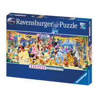 Ravensburger 睿思 儿童益智拼图 1000片以上 1000片 迪斯尼全家福 151097