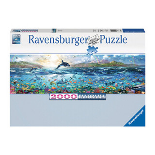 Ravensburger 睿思 儿童益智拼图 1000片以上 2000片 生命之海 166961