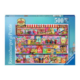 Ravensburger 睿思 平面拼图 500片装 糖果店铺 146536