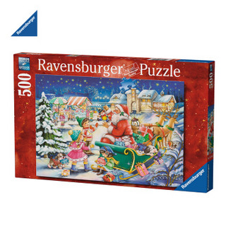 Ravensburger 睿思 平面拼图 500片装 梦幻圣诞 147403