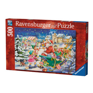 Ravensburger 睿思 平面拼图 500片装 梦幻圣诞 147403