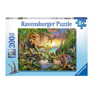 Ravensburger 睿思 儿童拼图 200片盒装 远古时期的恐龙 128297