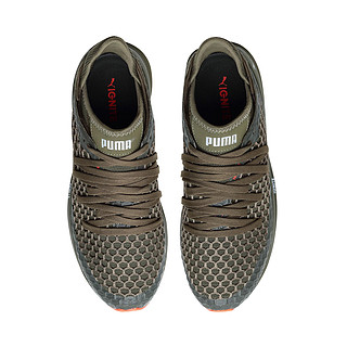 PUMA 彪马 IGNITE Limitless NETFIT 男子跑鞋 橄榄绿03 43