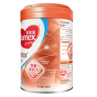 Dumex 多美滋 致粹系列 婴儿配方乳粉 2段 6-12个月 900g