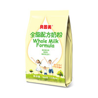 BEINGMATE 贝因美 全脂配方奶粉 单袋 400g
