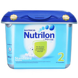 Nutrilon 荷兰诺优能 婴幼儿奶粉 安心罐 2段 6-10个月 800g *5件