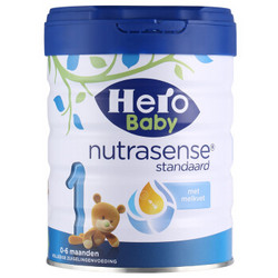 Hero Baby 白金版 婴幼儿配方牛奶粉 1段 800g *3件